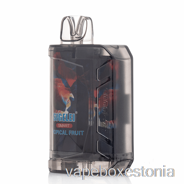Vape Box Estonia Sigelei Smart Ac10000 0% Nullnikotiini ühekordne Troopiline Puuvili